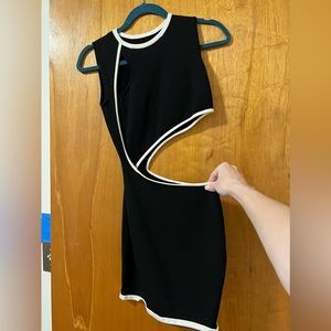 Cushnie cut out mini dress